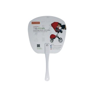 Promotion fan with long handle  - STOKKE